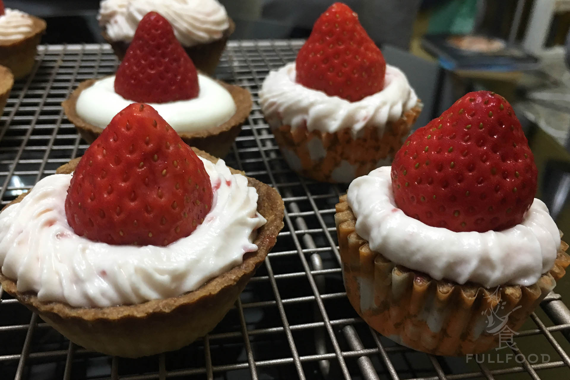 strawberry chantilly tart-1