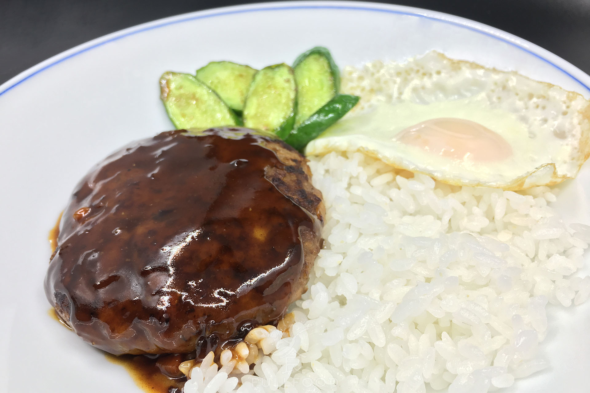 hamburger with rice3