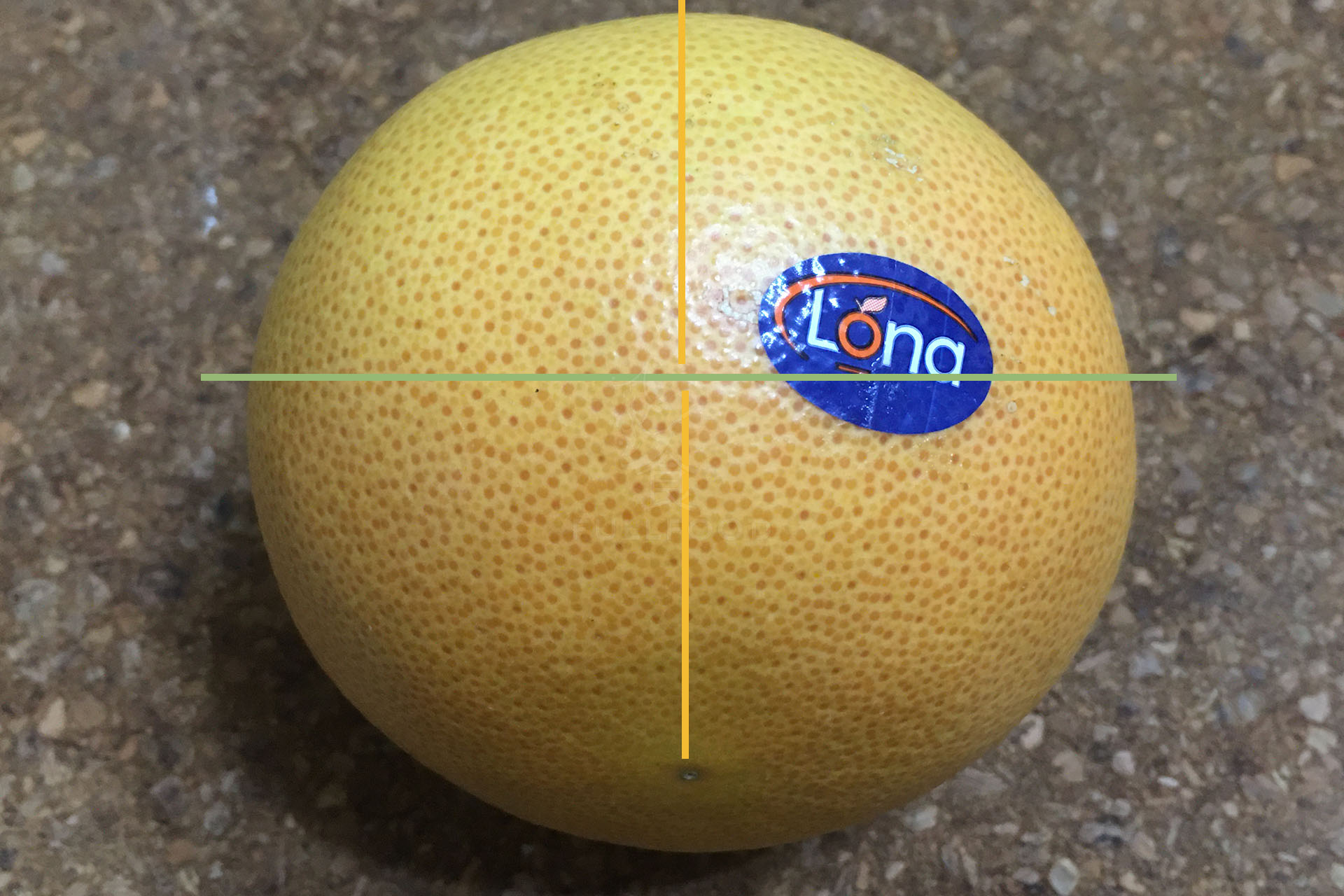 grapefruit cutting
