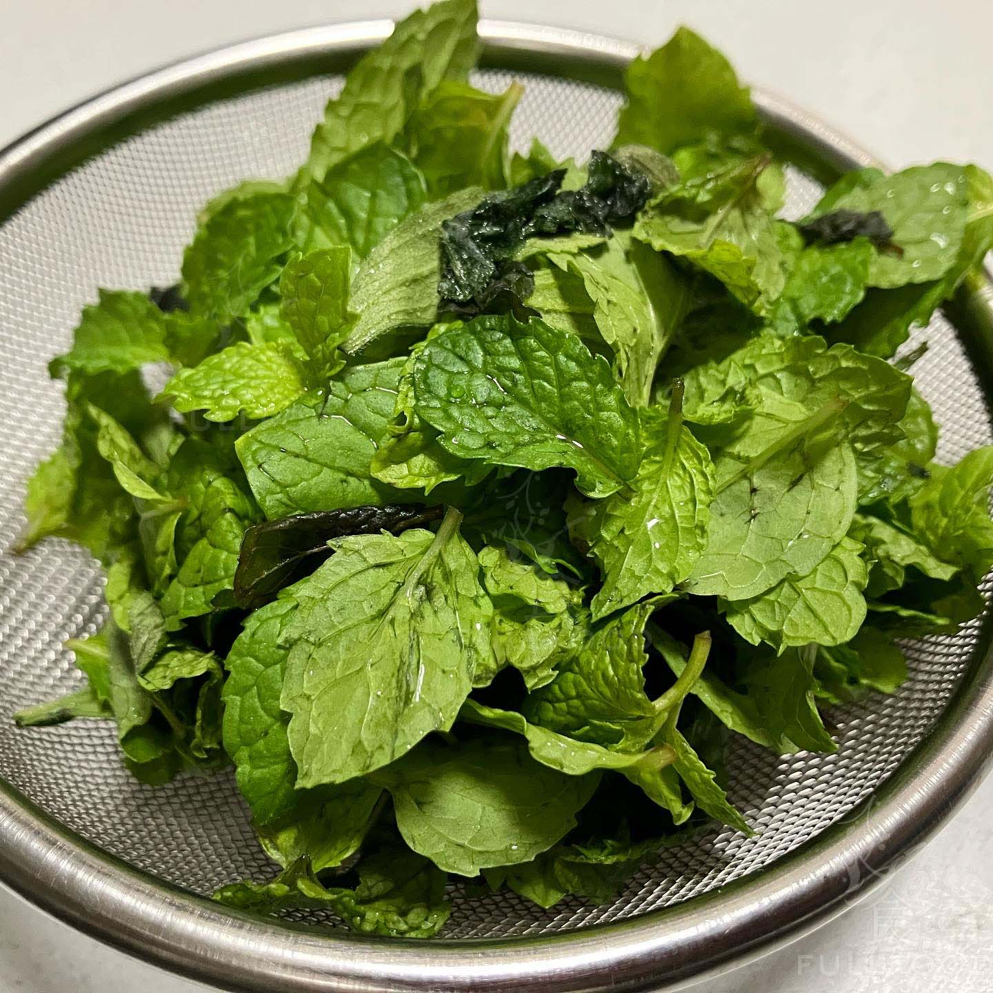 mint stevia tea 02