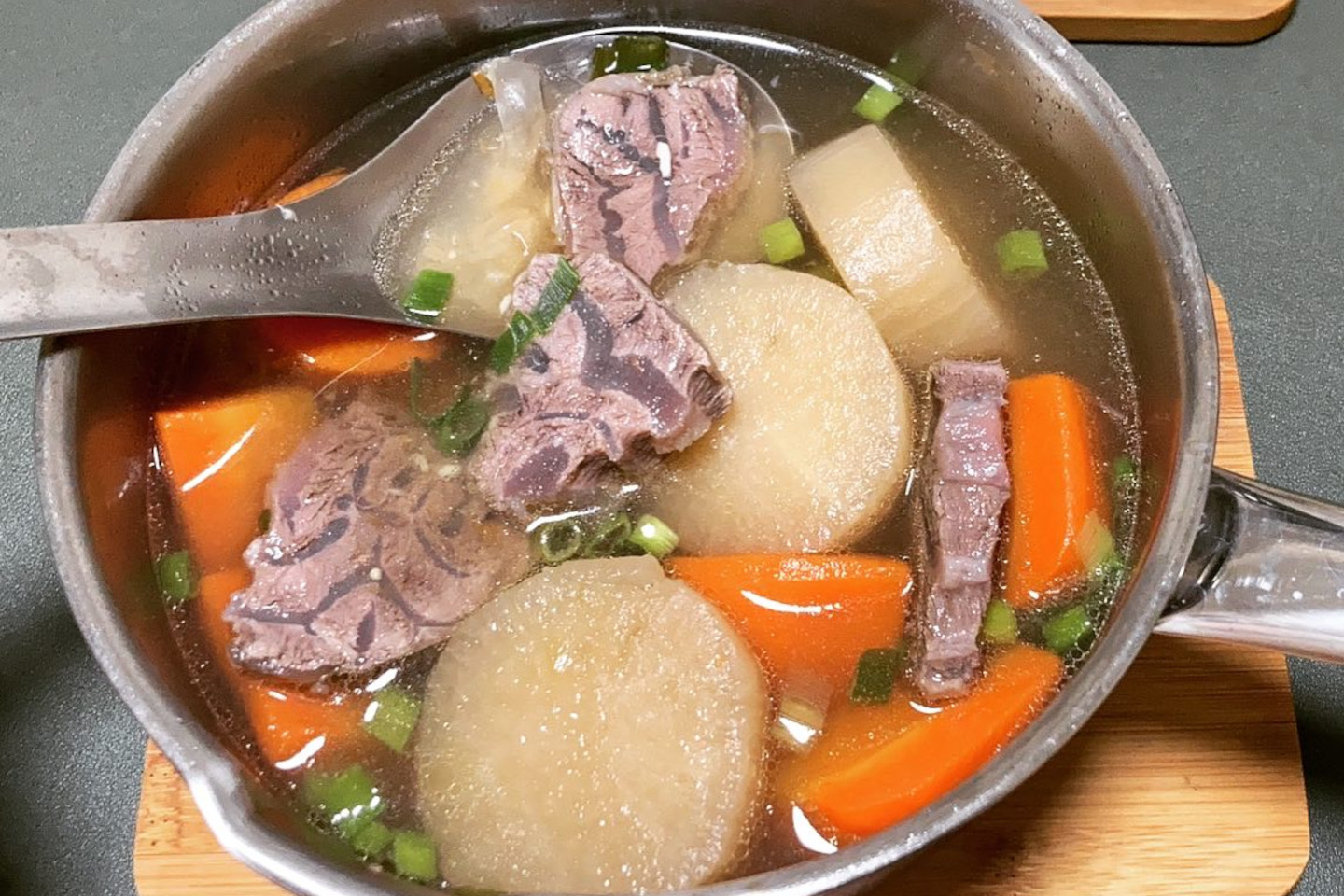 beef clear soup